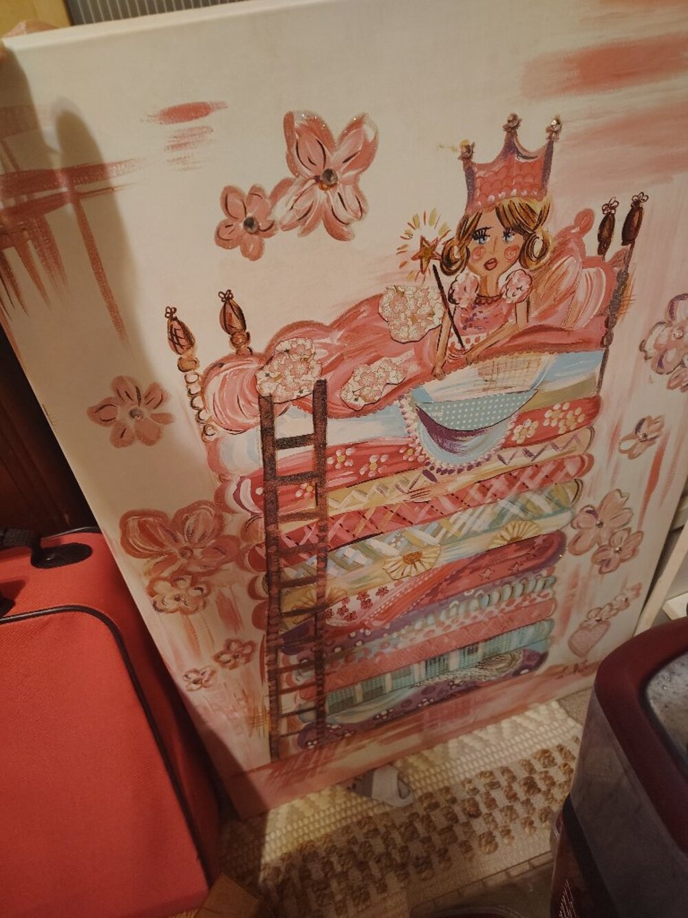 Leslie long painting